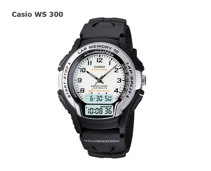 часы ws300-casio