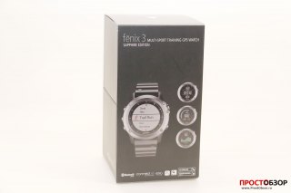 Коробка часов Fenix 3 задняя сторона