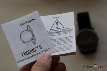 Інструкція для годинника Garmin Enduro 3