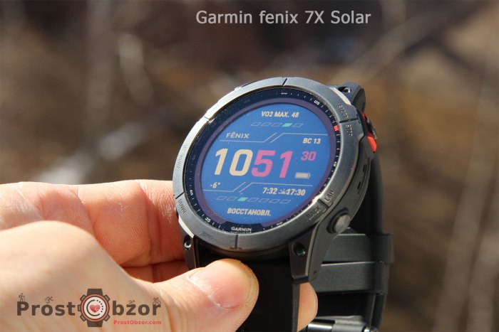 новые часы garmin fenix 7x solar для военных