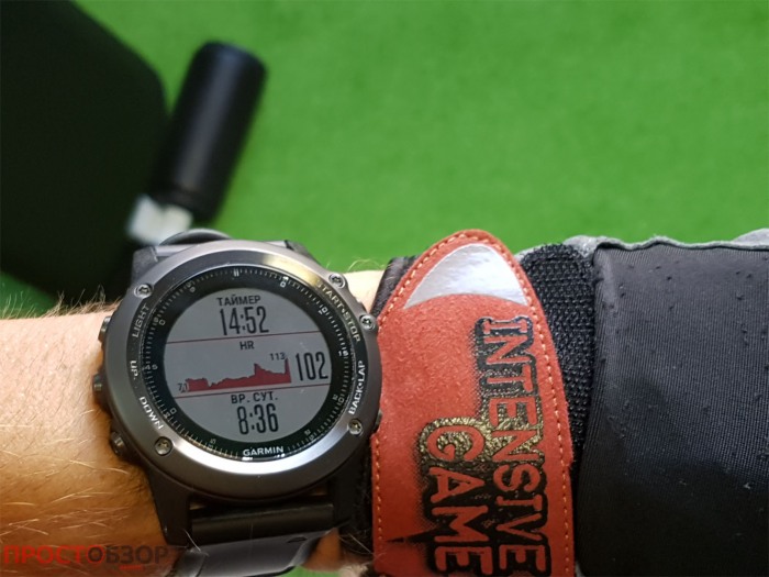 Дополнительные дата-поля циферблата часов Garmin Fenix 3 HR