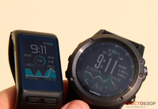 Дисплей часов Garmin Fenix 3 HR - Vivoactive HR
