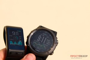 Стекло часов Garmin Fenix 3 HR - Vivoactive HR