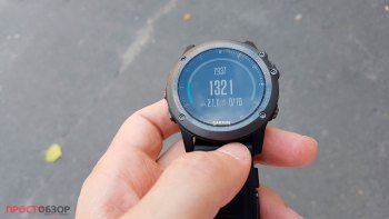 Трекер активности в часах Garmin Fenix 3 HR