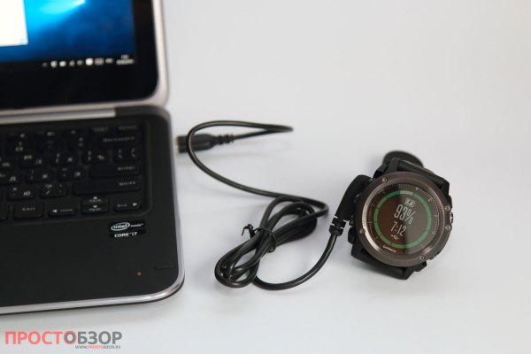 Подключение часов Fenix 3 к ПК через USB