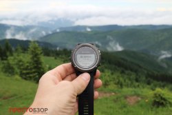 Выбор дистанции в часах Fenix 3 при навигации