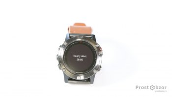 Ежечасное оповещение - опция в часах Garmin Fenix 5x