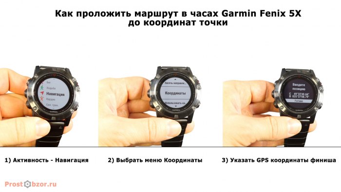 Как проложить маршрут по конечной координате GPS