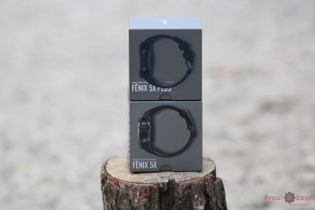 Упаковка часов Garmin Fenix 5X plus -вид сбоку - слева