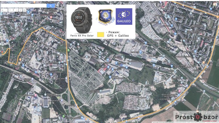 test City GPS accuracy  - Garmin Fenix 6X Pro Solar