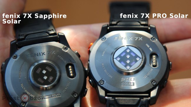 Оптический датчик пульса часов Garmin fenix 7X PRO