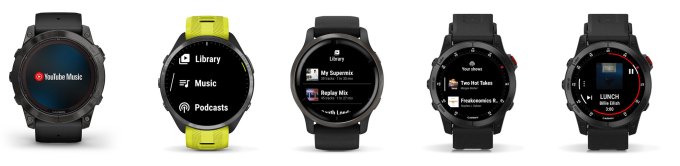 Як працює Garmin YouTube music