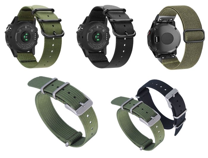 НАТО - ремешок для часов Garmin Fenix