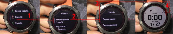 Як налаштувати Crossfit для годинника Garmin fenix