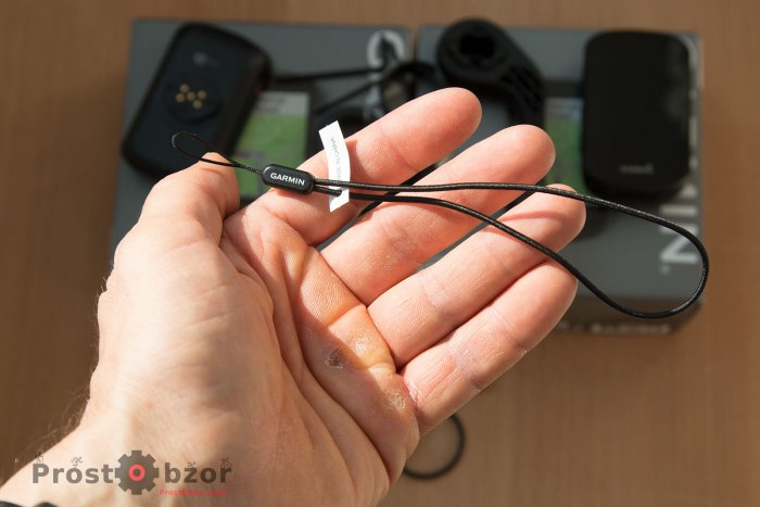 Страховочная привязь для  велокомпьютеров Garmin Edge