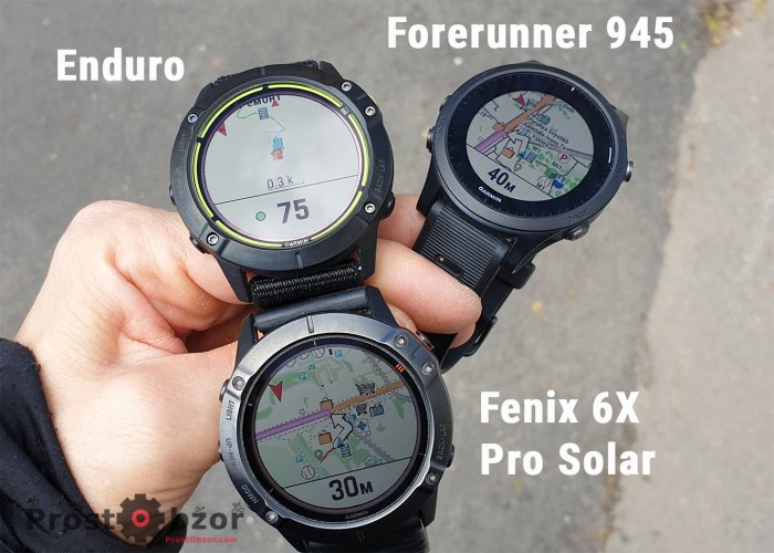 Как работает навигация в часах Garmin Enduro