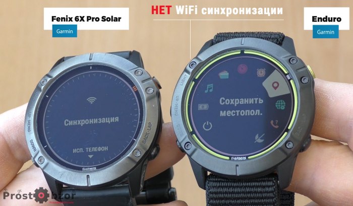 Enduro не работает с WiFi синхронизацией