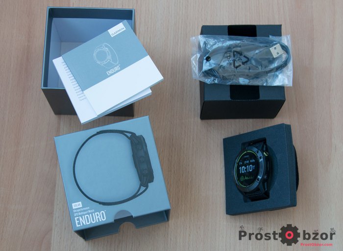 Распаковка Garmin Enduro