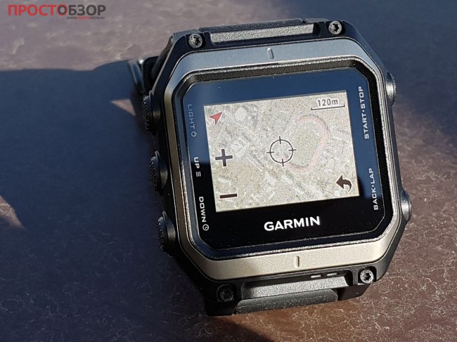 Пример карты с сервиса BirdEye - Garmin Epix