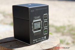 Распаковка часов Garmin Epix - вид сбоку
