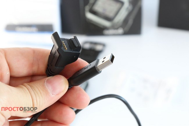 USB кабель подключения к часам Garmin Epix