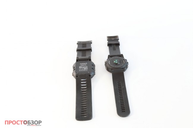 Сравнение ремешков Garmin Epix vs Garmin Fenix 3 HR