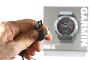 Зарядный кабель для часов Garmin Fenix 5X