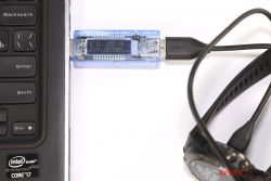 Зарядка часов Fenix 5X через ноутбук