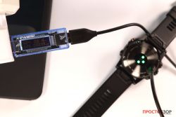 Зарядка часов Fenix 5X через зарядный 220 В мобильного телефона Samsung