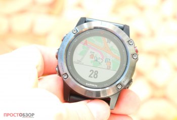 Прокладка маршрута в Garmin Fenix 5X