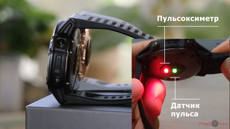 Датчик пульса и Пульсоксиметр в часах Garmin Fenix 6 - Forerunner 945