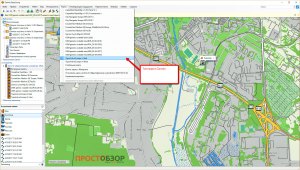 Пример топокарты Garmin