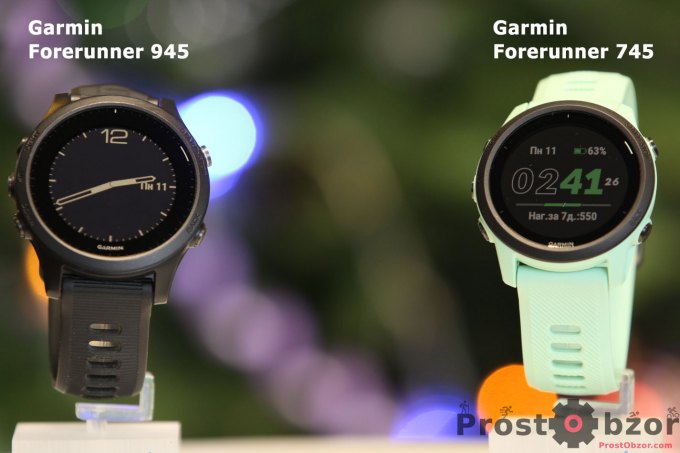 Сравнение часов Garmin Forerunner 745 vs Forerunner 945
