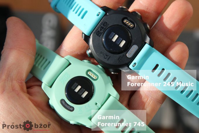 Разъем для зарядки часов Garmin Forerunner 745
