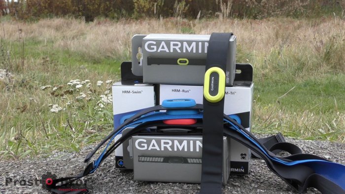 Список доступных кардио ремней HRM от Garmin
