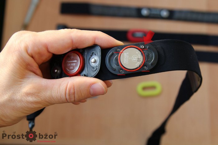 Резьба площадки ремешка Garmin HRM-Pro