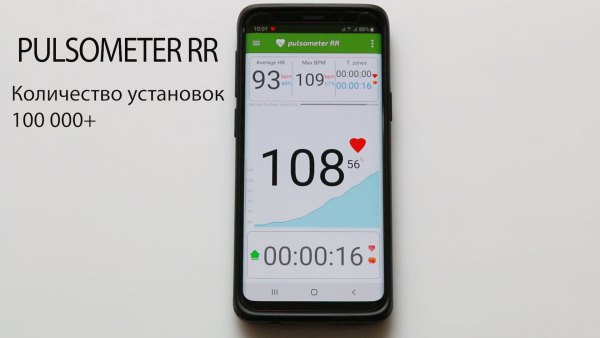 Bleutooth программа pulsometer-RR для Garmin HRM-Pro