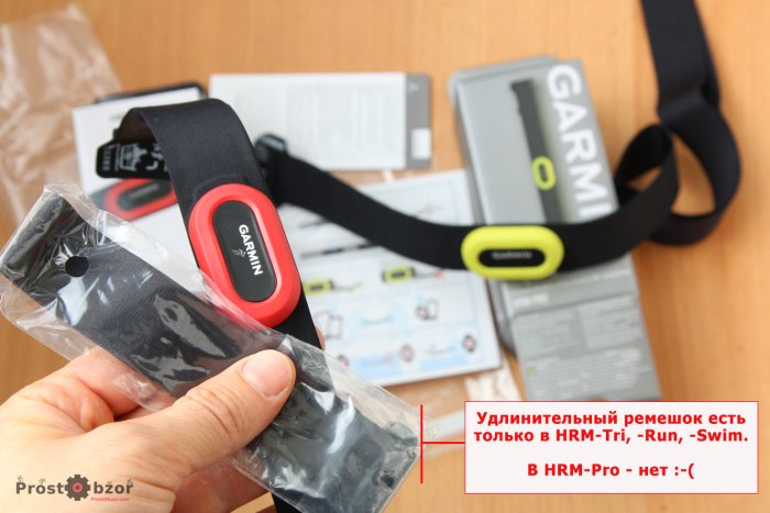 Ремешок датчика пульса Garmin HRM-Pro