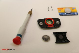 Замена батарейки в кардиомониторе Garmin