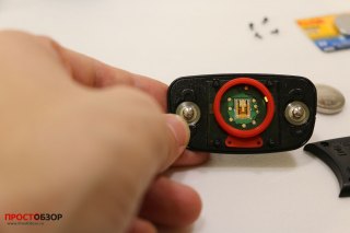 Контакты для аккумулятора в HRM-RUN