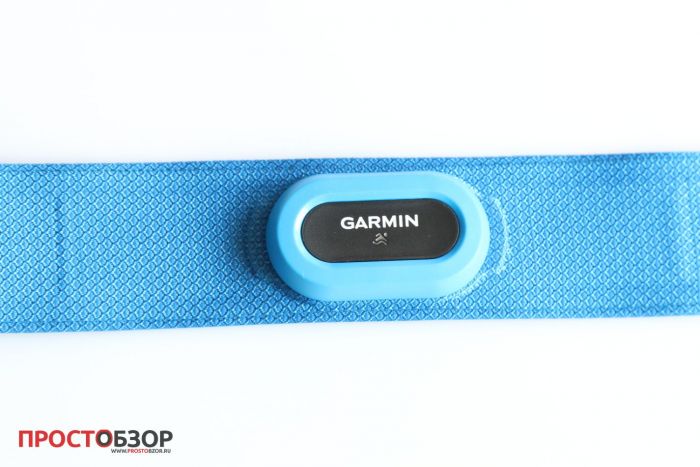 Крупный план блока Garmin HRM Swim