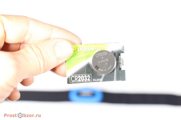 Батарейка cr2032 для пульсометра Garmin HRM-Tri
