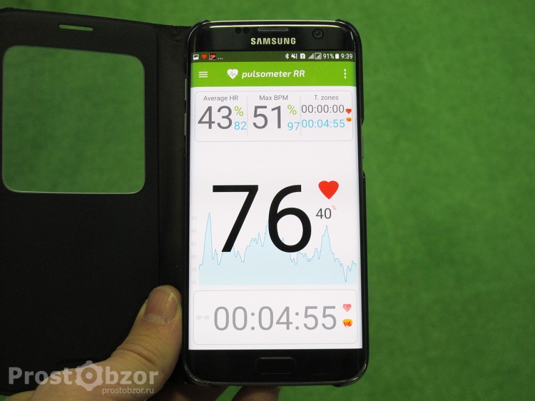 Работа с пульсометром Garmin HRM-Tri, RUN, SWIM и телефоном с поддержкой ANT+