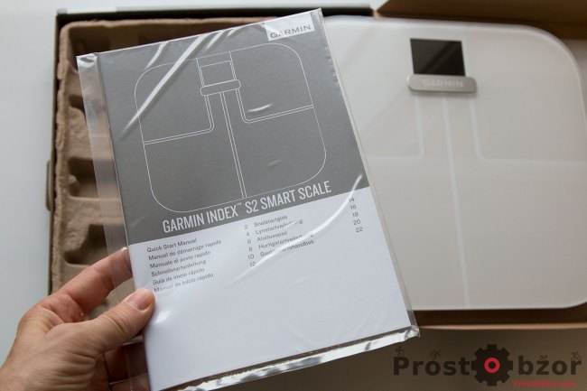 Инструкция по эксплуатации умных весов Garmin Index S2
