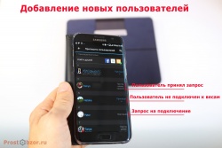 Выбор пользователей для добавления в весы
