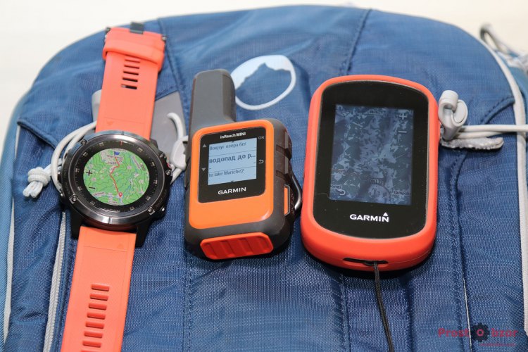 Карты для Garmin Fenix 5X Plus и Etrex Touch 35 и InReachMINI