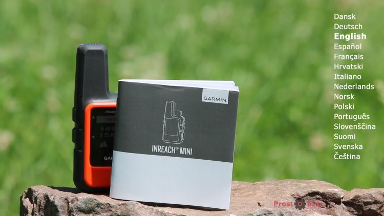 Справочное руководство по работе с спутниковым коммуникатором Garmin inreach Mini