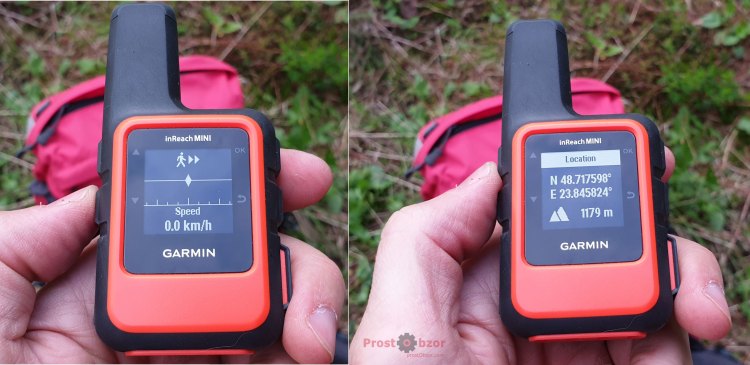 GPS навигация inReach MINI