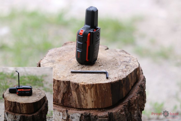 Фиксатор-защелка Garmin InReach MINI для крепления на руль или машину
