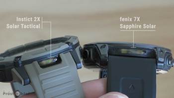 Светодиодный фонарик в часах Garmin Instinct 2X - fenix 7X